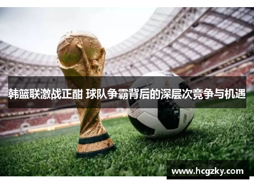 韩篮联激战正酣 球队争霸背后的深层次竞争与机遇 韩篮联激战正酣 球队争霸背后的深层次竞争与机遇